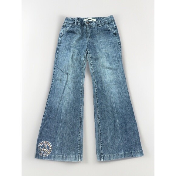 Gap Womens Long and Lean Jeans Size 2R Bootcut Low Rise Y2K Sz 10 32x30.5 GUC - Picture 1 of 10